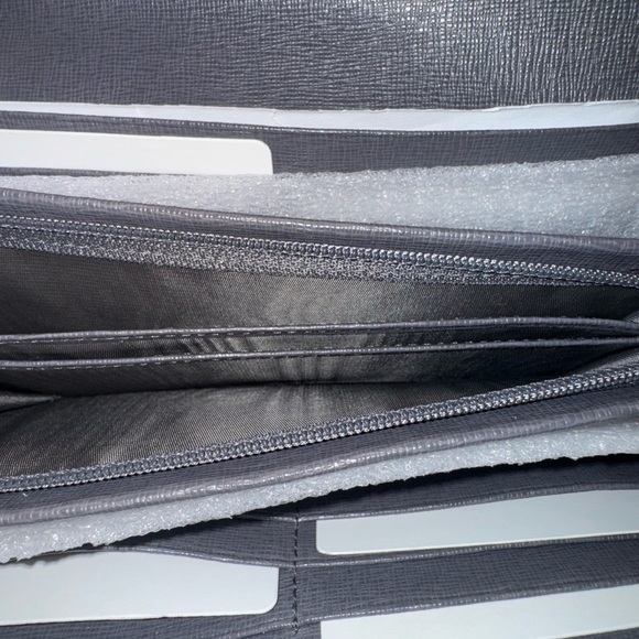 Furla Women's Charcoal Wallet NWOT - Picture 5 of 8